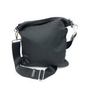 Prada Tessuto nylon black bag triangle shoulder logo